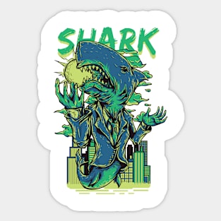 Mister Shark Sticker